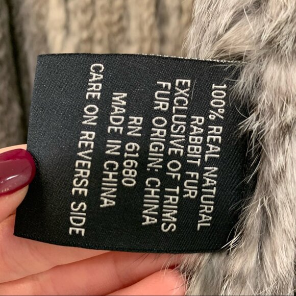 525 America Rabbit Fur Vest - Picture 7 of 7